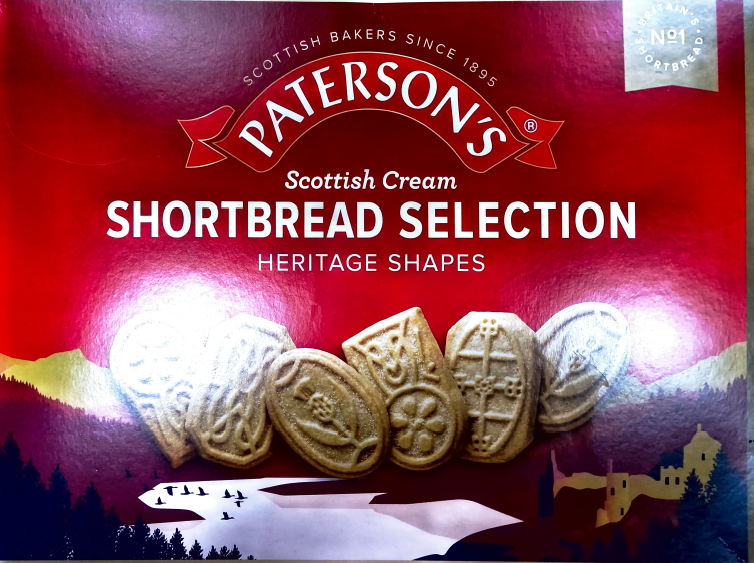 A box of shortbread